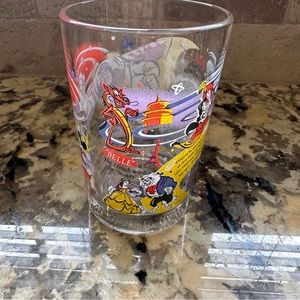 McDonald’s Disney Epcot Pixar drinking beverage Glass 100 Anniversary